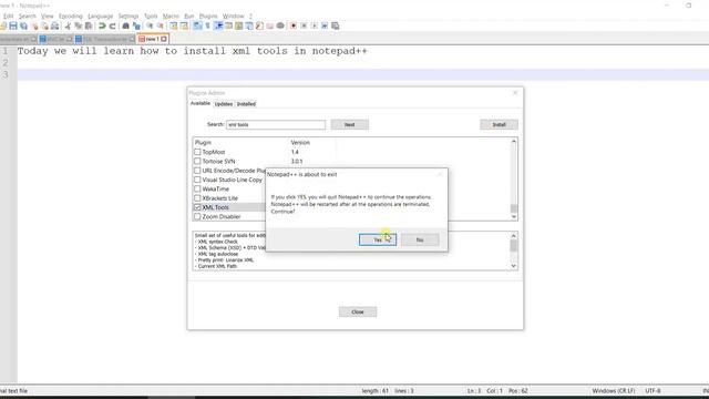How to install XML tools in Notepad++ смотреть онлайн