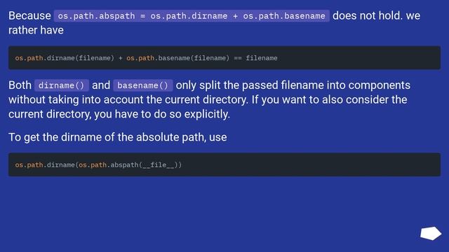 os.path.dirname(__file__) returns empty смотреть онлайн