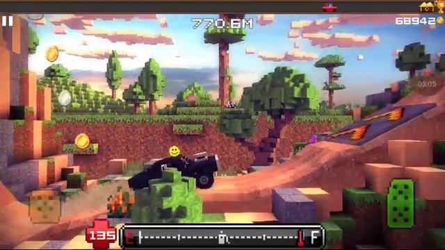Продолжаем играть в blocky roads смотреть онлайн