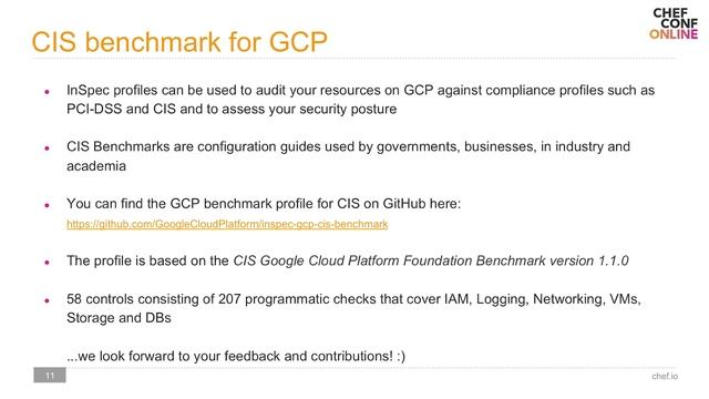 PCI-DSS and #CIS #Compliance Automation On #GCP #ChefConf Online 2020 смотреть онлайн