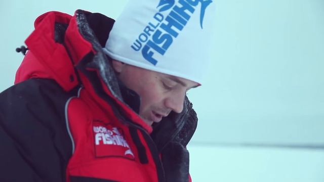 Зимняя рыбалка на Кольском. Первый полет.