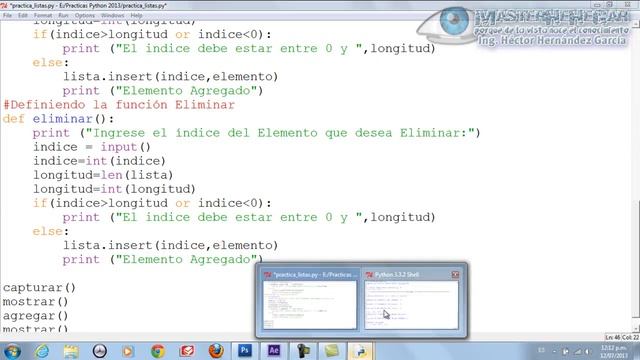 30 - Ejercicio Práctico con Listas (Python) смотреть онлайн