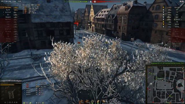 Type 5 Heavy - 10,4K Damage - World of Tanks Gameplay смотреть онлайн