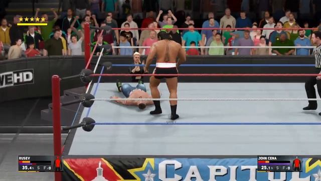 WWE 2K17 Rusev Vs John Cena.mp4