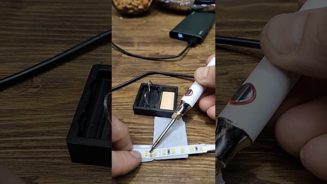 краткий обзор USB паяльника с АлиЭкспресс HANDSKIT U5V 8W смотреть онлайн