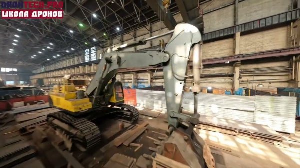 DRONTECH.PRO Школа Дронов, пример динамической видеосъемки.
