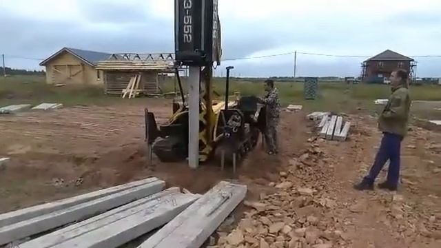 Фундамент под дом из газобетона.Железобетонные сваи Великий Новгород (ЖБС). смотреть онлайн