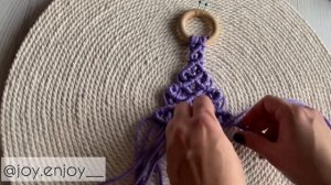 Macrame Christmas Tree | Ёлочка макраме