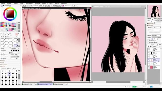 ❄ Self portrait 2020 ❄ | Paint Tool SAI 2 [SPEEDPAINT] смотреть онлайн