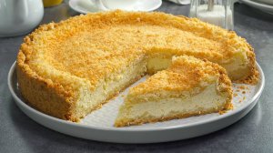 КОРОЛЕВСКАЯ ВАТРУШКА. Порадуйте себя и близких вкусным творожным пирогом!