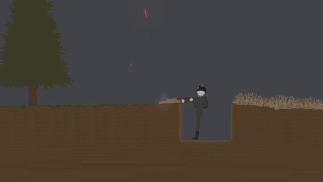 WWI (Trench War) In People Playground