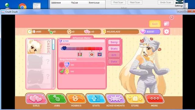 How To Hack CrushCrush Steam Ver.