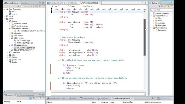 RDi 9.6.0.5 Code Coverage updates смотреть онлайн