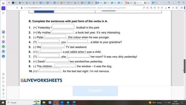 Lesson 12 Topic: Revision of Past Simple and Adjectives смотреть онлайн