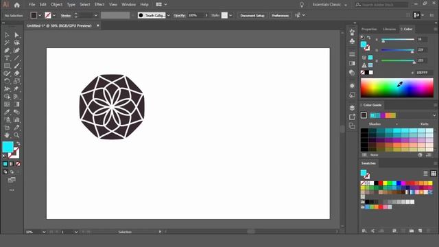 Как подбирать цвета в Adobe Illustrator — Color Guide смотреть онлайн