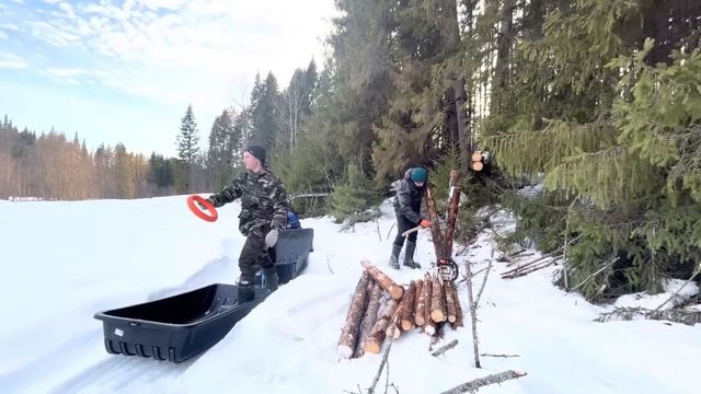 Off Grid Sauna in the Forest- A Relaxing Day in my Cozy Forest Cabin Life смотреть онлайн