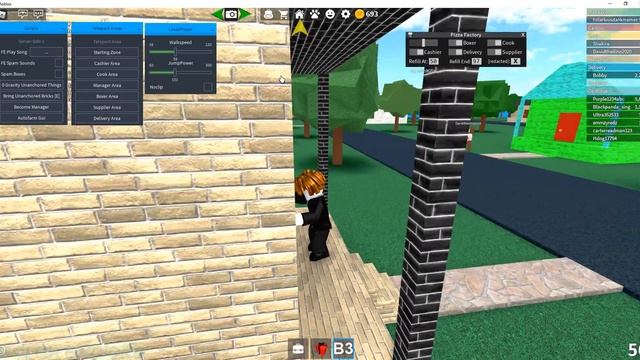 [NEW!] Work At A Pizza Place Script GUI | Become Manager, TP, Auto Farm [ROBLOX] *PASTEBIN 2021* смотреть онлайн