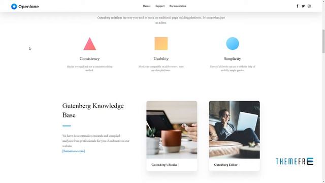 Gutenberg Openlane - Gutenberg WordPress Theme For Business Jerm смотреть онлайн