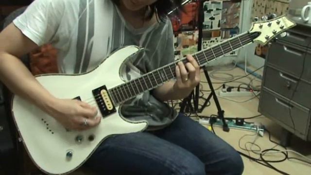 SCHECTER C1 ELITE GUITAR CLEAN SOUND смотреть онлайн