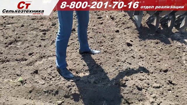 Дисковая борона Попова ЛДС-6. Обзор, работа в поле. Отличия от классических дисковых борон. смотреть онлайн