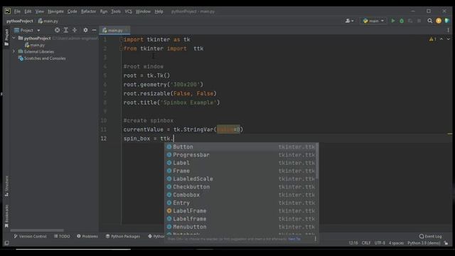 How do you make a SpinBox in Python? How do you create a Spinbox in Python? смотреть онлайн