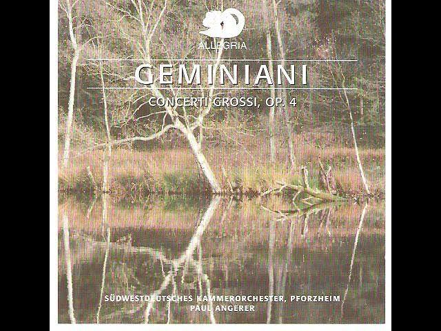 Geminiani - Concerti Grossi op 4 смотреть онлайн