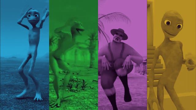 Alien Dance VS Funny Alien VS Dame Tu Cosita VS Funny Alien Dance VS Green Alien Dance VS Dance Son