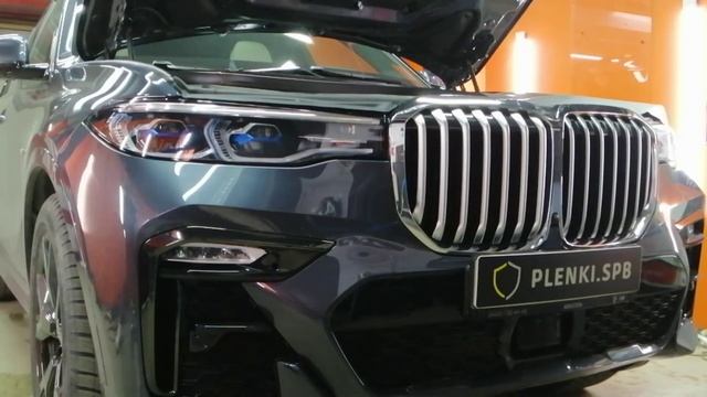 BMW X7 забронировали фары и противотуманки | #PlenkiSPb смотреть онлайн