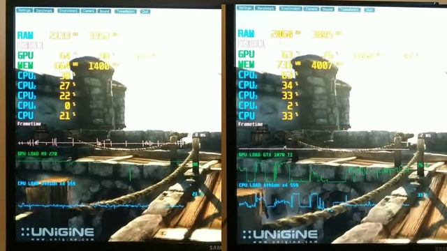 R9 270 2 GB vs Gtx 1070 Ti 8GB AM3 ATHLON 559 X 3,4 Ghz X 4, RAM 8 GB 1333 MHz DDR3 Heaven benchmar смотреть онлайн