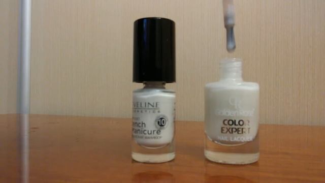 Французкий маникюр с лаком Golden Rose Color Expert смотреть онлайн