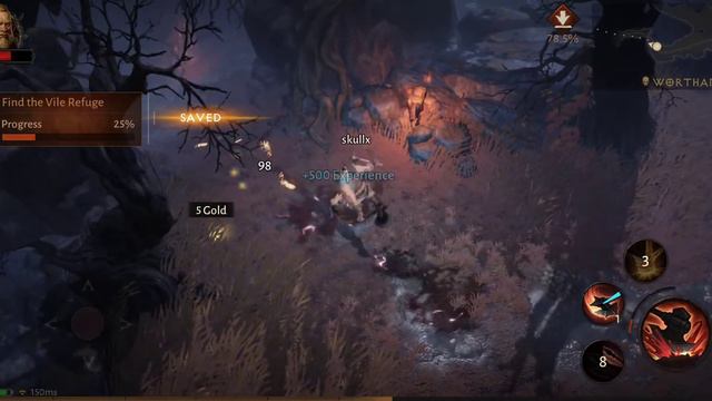 DIABLO IMMORTAL (BARBARIAN) ANDROID GAMEPLAY смотреть онлайн