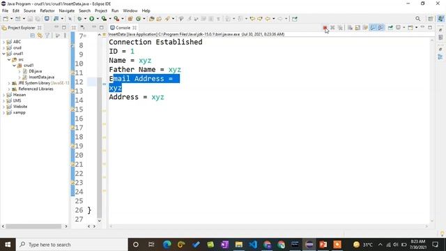 How to insert Data in MySQL Using Java JDBC in Urdu / Hindi || Tutorial 02 || Technical Hassan Ali смотреть онлайн