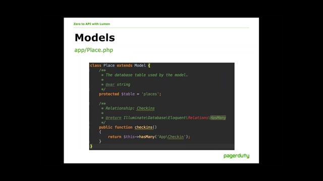 Zero to API with Lumen смотреть онлайн