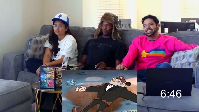 Gravity Falls - 1x18 "The Land Before Swine" (Group Reaction) - Awkward Mafia Watches смотреть онлайн