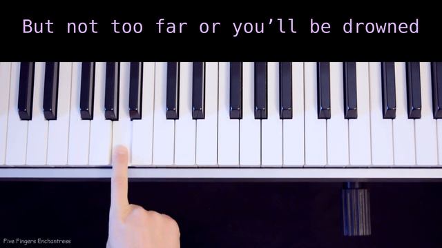 Frozen 2 - All Is Found / one finger EASY piano tutorial (melodica tutorial) смотреть онлайн