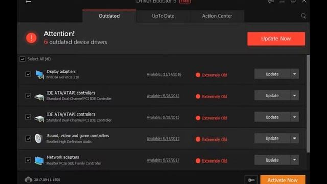 Driver Booster 7.1.0.534 Программа для поиска и обновления драйверов на вашем компьютере. смотреть онлайн