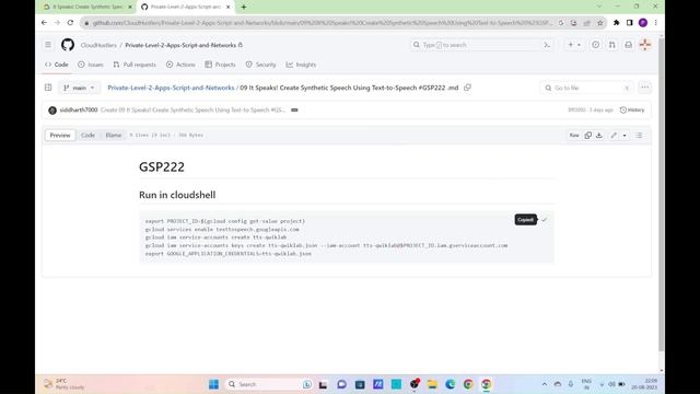 It Speaks! Create Synthetic Speech Using Text-to-Speech || #GSP222 || #short trick #goodies смотреть онлайн