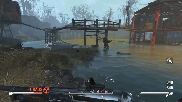 Fallout 4 ( Xbox One) - Assaulting Crater House with Mods. смотреть онлайн