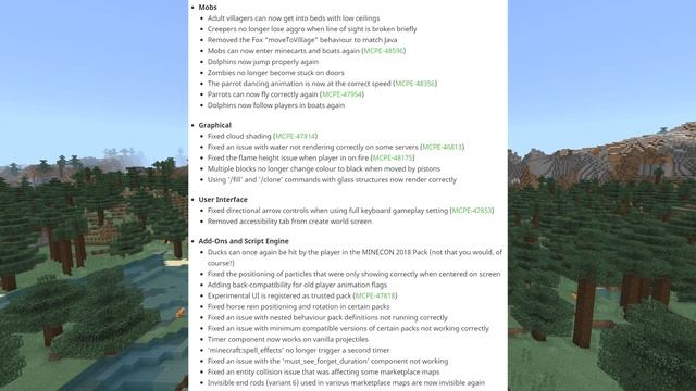 Minecraft Bedrock 1.13.0.4 BETA OUT NOW ! Still Crawling ! [ Change Log ] MCPE / Xbox / Windows 10 смотреть онлайн