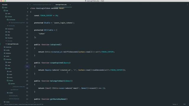 Passwordless Authentication with Laravel: Flushing expired tokens (6/6) смотреть онлайн