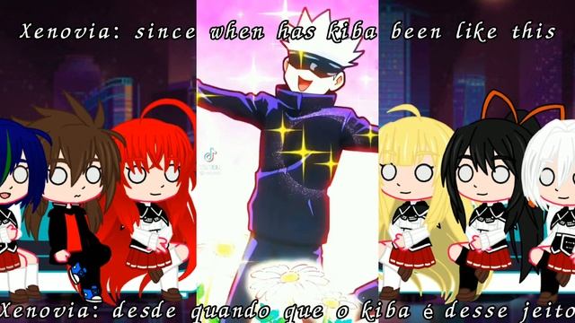 High School DxD React to Yuuto Kiba As Satoru Gojo ???? смотреть онлайн
