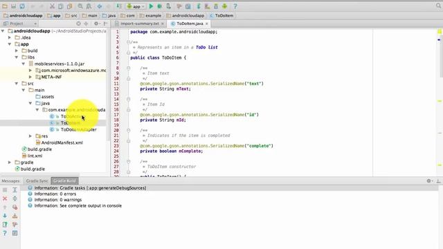 Create android app with cloud backend (Part 1: Azure Mobile Service) смотреть онлайн