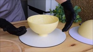 Торт Бомба!  Как сделать торт в виде шара! Круглый торт МК