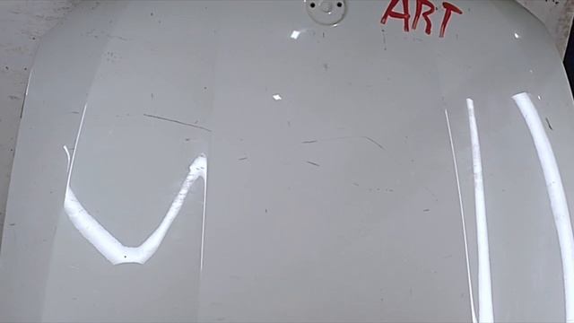 Капот BMW X5 белый