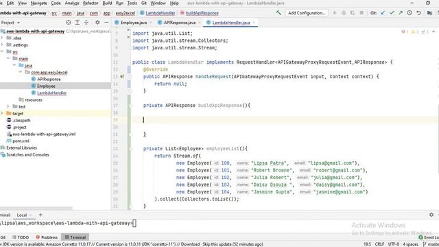 AWS API Gateway to Lambda in JAVA | AWS API Gateway | AWS Lambda + AWS API Gateway смотреть онлайн