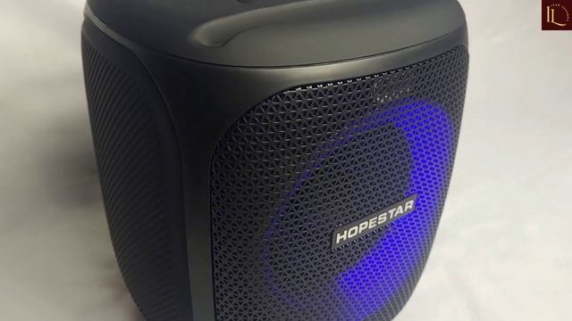Портативная колонка для мини-вечеринки. Hopestar party 100, 50w + микрофон смотреть онлайн