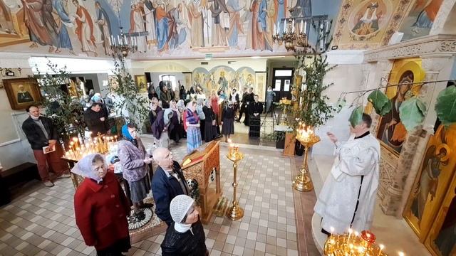 Божественная литургия в храме МинДА (3 июня 2023 г.) смотреть онлайн