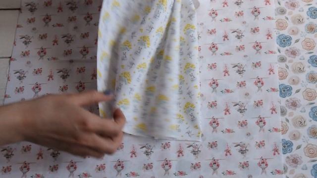 Купить хлопок для кукольной одежды. Обзор хлопка с мелким рисунком.Часть 1 смотреть онлайн