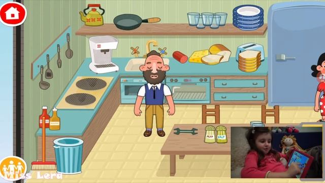 Pepi House ВИДЕО ДЛЯ ДЕТЕЙ Семейная игра Пепи Хаус смотреть онлайн