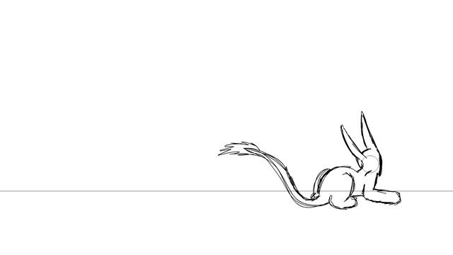 Cat-Creature 2D Animation смотреть онлайн